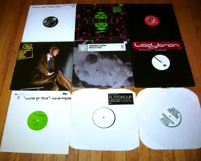 Collection de 9 vinyles ELECTRO (Tiga, LCD Soundsystem, etc), View more