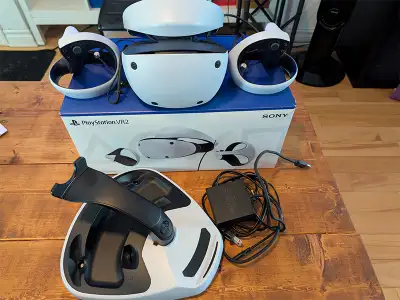 PSVR2 + Support chargeur + PC adaptateur, View more