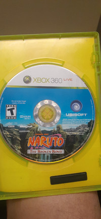Xbox 360 live Naruto the broken bond
