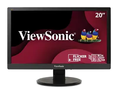 Moniteur ViewSonic VS16162 20po 60Hz 1080p LED testé bon, View more