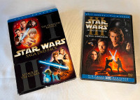 STAR WARS I,II,III DVD PACK