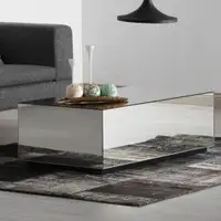 Modern Luxury Mirror Style Coffee Table