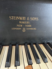 Antique Steinway Grand Piano