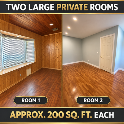LADIES ONLY — TWO LARGE PRIVATE ROOMS IN BRAMPTON Rent one room or both in a quiet, owner-occupied h...