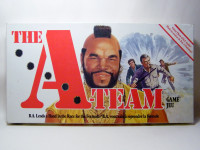 The A-TEAM Board Game BA Lends A Hand 1984 Parker Bilingual Mr T
