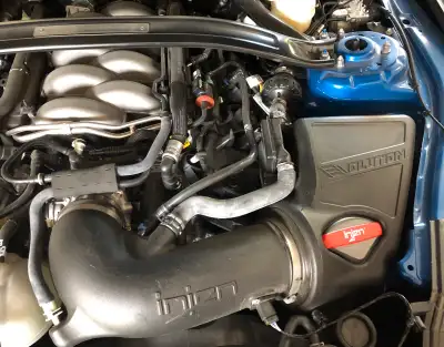Ford Mustang GT Cold Air Intake for 2018-2023 model years. Can be installed without having to tune t...