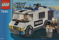 Lego City 100% Police Prisoner Transport 7245 NO BOX