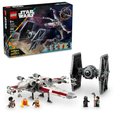 LEGO Star Wars 75393 TIE Fighter & X-Wing Mash-up, View more