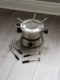 Electric Cheese and chocolate Fondue Set 