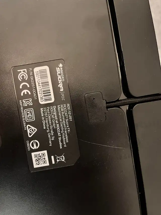 Roccat Gaming Keyboard with RBG Light in Mice, Keyboards & Webcams in Mississauga / Peel Region - Image 3
