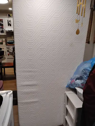 Twin size gel memory foam mattress  brand new never used, View more