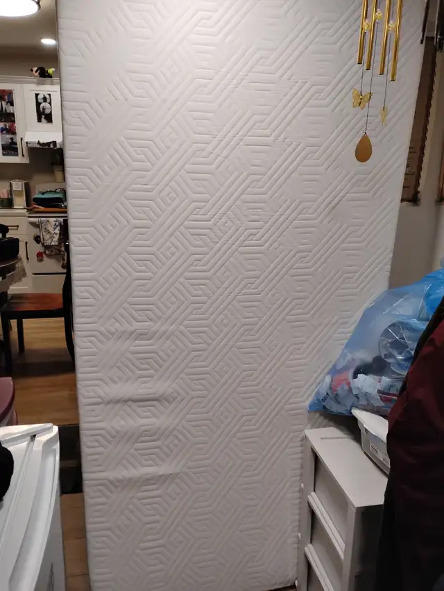 Twin size gel memory foam mattress  brand new never used in Beds & Mattresses in Charlottetown - Image 2