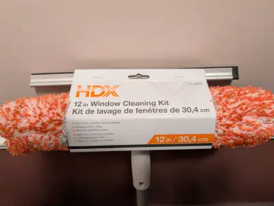 HDX 12" Telescopic Window Cleaning Kit Indoor/Outdoor, View more