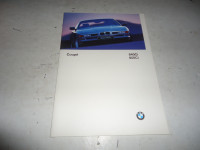 1997 BMW 840Ci 850Ci Dealer Sales Brochure. CAN MAIL IN CANADA