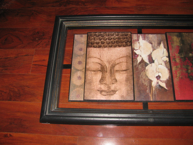 Buddha Orchid painting from Bombay company in Arts & Collectibles in Oakville / Halton Region - Image 2
