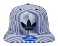 adidas Originals Structured Trefoil Logo Snapback Hat Cap