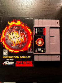 NBA Jam tournament edition Super Nintendo SNES