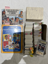 1,250 LEAF Baseball cards plus others 1986-1990 (not every year)