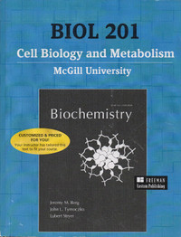 Biochemistry: Cell Biology and Metabolism