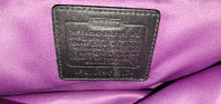 Authentic, leather Coach purse