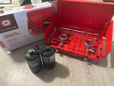 Outbound Double-Burner Propane Stove, View more