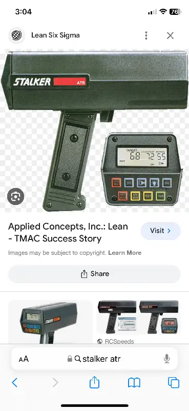 Radar Gun Stalker ATR KA Band With Moving Mode……runs on 12 Volt Wired **WE CAN DISCUSS PRICE**
