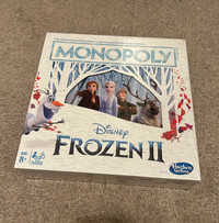 New Hasbro Monopoly: Disney Frozen 2 Board Game. Still sealed