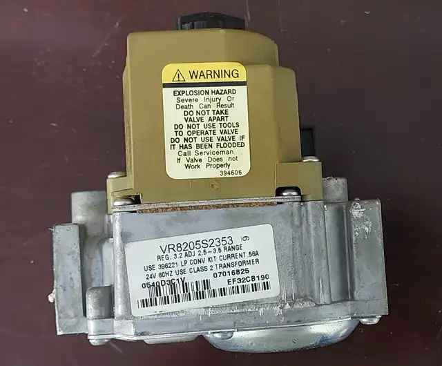 Gas Valve Specifications – Honeywell VR8205S2353 - GCV009 in Heating, Cooling & Air in City of Toronto - Image 3