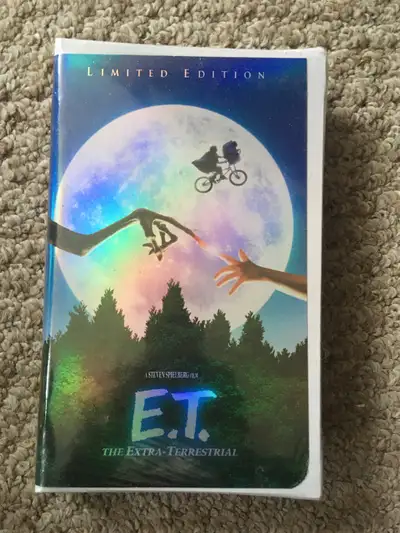 ET 20th Anniversary Limited Edition VHS tape, View more