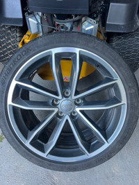 Audi tire and rim package 