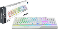 MSI Vigor GK30 white gaming keyboard 
