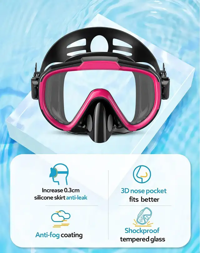 NEW: Adult snorkeling tube with fins63234629110275121