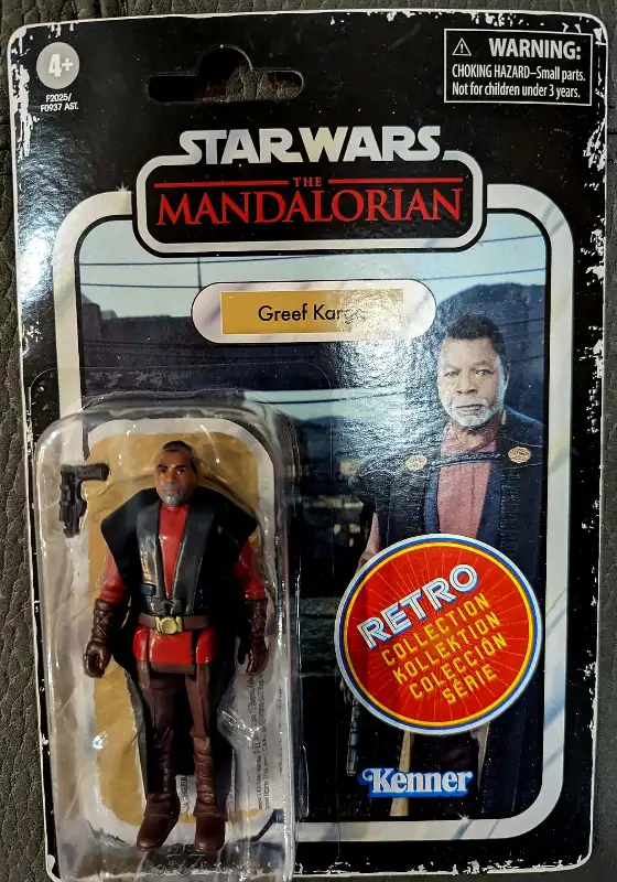 Star Wars Retro Collection Greef Karga 3.75" Action Figure