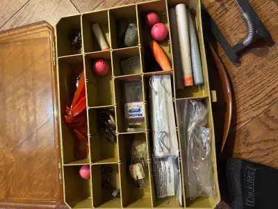 Ice Fishing Bundle – Polar Tip Ups + Tackle Box – $40 Today, View more