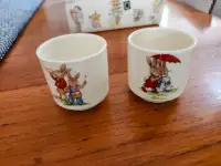 Beatrix Potter Bunnykins Eggcup set of 2