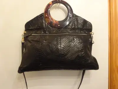 sac en serpent  marque la belle Montréal vintage, View more