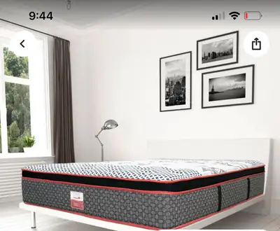 Selling a complete King Size bed with mattress in excellent condition: • Includes both King bed fram...
