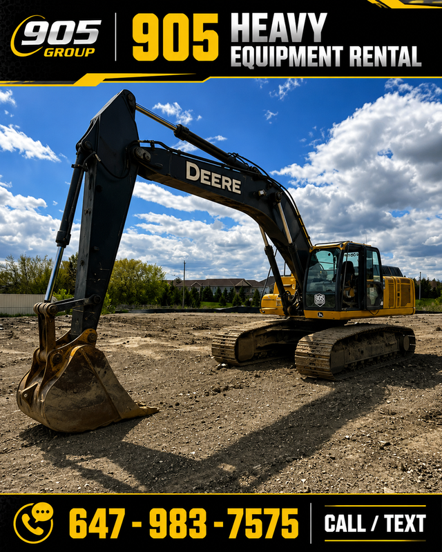 JOHN DEERE 350G EXCAVATOR FOR RENT