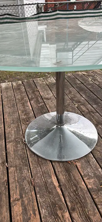 Round Glass Dining Table, View more