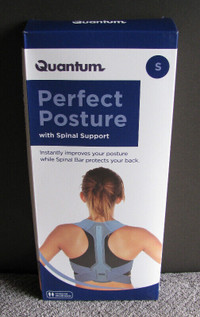Quantum Perfect Posture Corrector with Spinal Support Unisex NEW