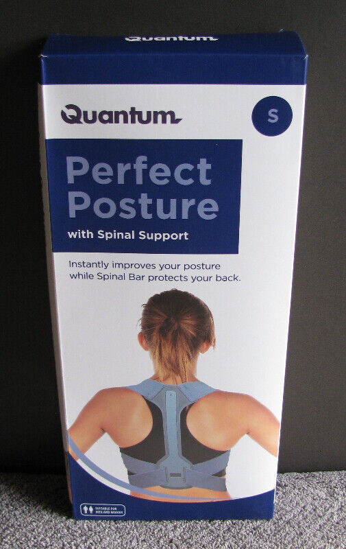 Quantum Perfect Posture Corrector with Spinal Support Unisex NEW in Health & Special Needs in Saint John