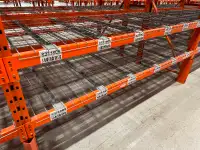 Used Wire Mesh Decking 42" x 46" for Pallet Racking