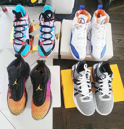 Authentic Men Jordan and Nike Shoes, View more
