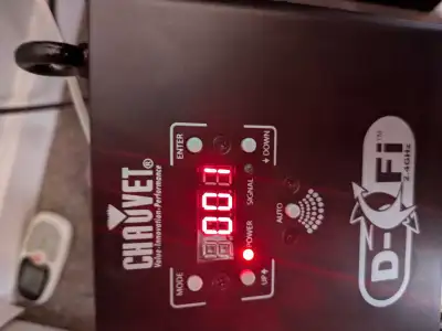 Chauvet D-fi 2.4ghz & RX receiver/ transmitter , View more