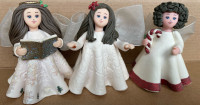 Avon Christmas collectable dolls 