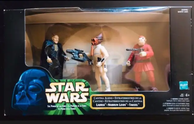 Power of the Force  1998 Cantina Aliens Figures Action Playset in Other in Brantford - Image 2