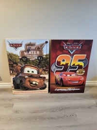 Disney Pixar Cars Wall Art: Lighting McQueen and Tow Mater  Ottawa Ottawa / Gatineau Area Preview