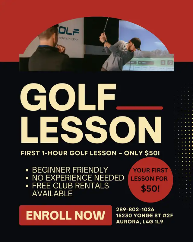 Unlock Your First Golf Lesson for $50 – Spots Filling Fast in Sports Teams in Markham / York Region - Image 2
