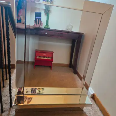 Mirror with shelf, View more