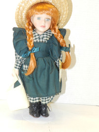 Porcelain Collector 12” Doll, Anne of Green Gables